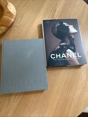 2 vogue and CHANEL The Vocabulary of Style Hardcover - Books